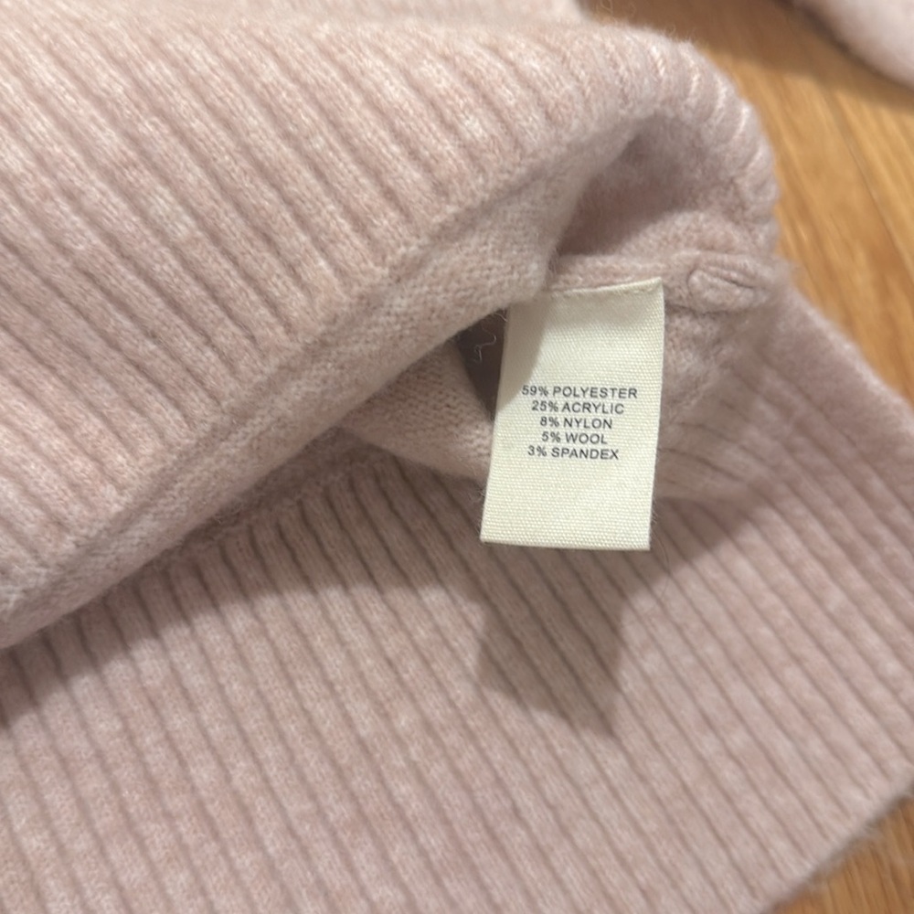 ☀️3/$15 Marled Mock Neck Sweater Small - Picture 5 of 5